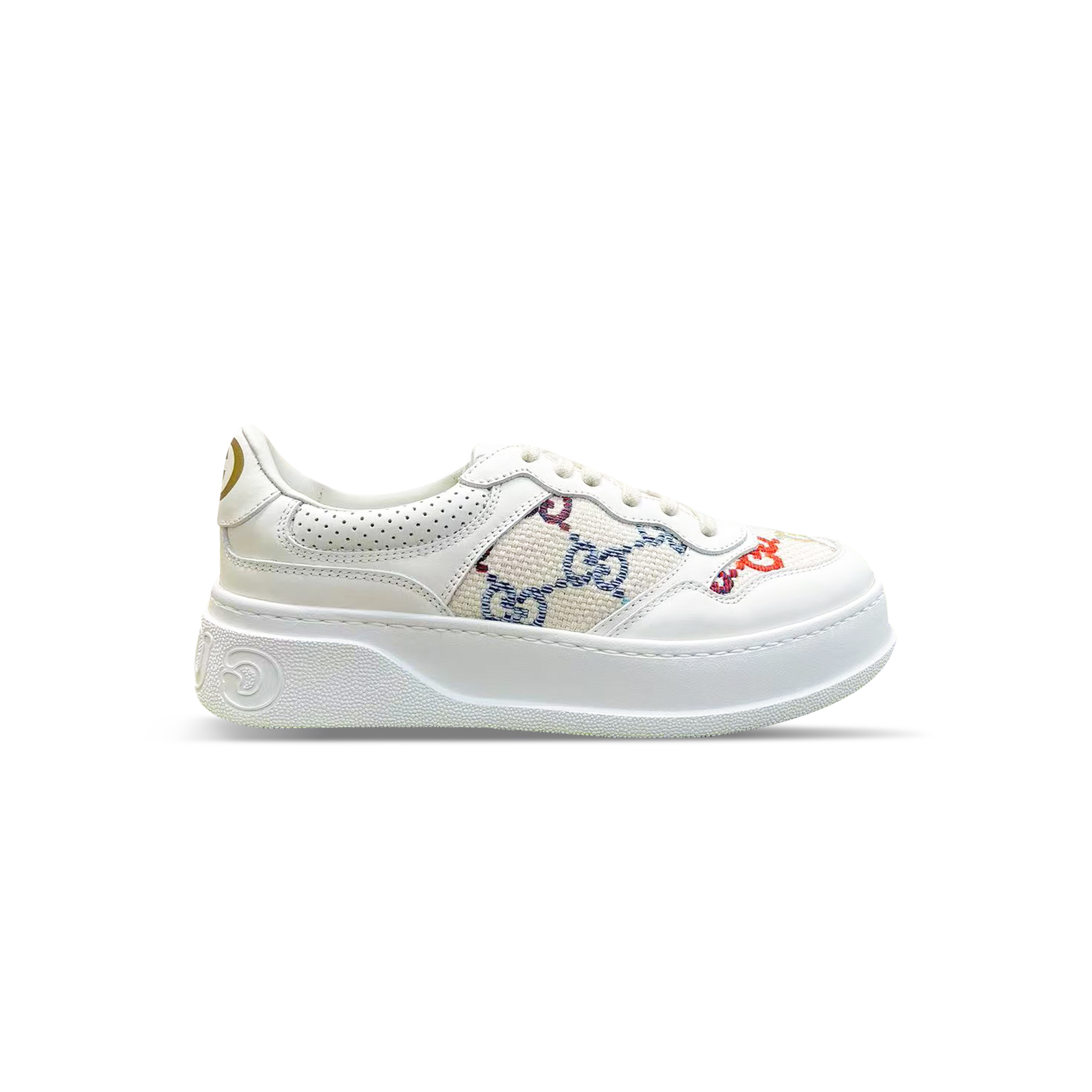 G*u*i gg sneaker multicolor embroidered 670408
